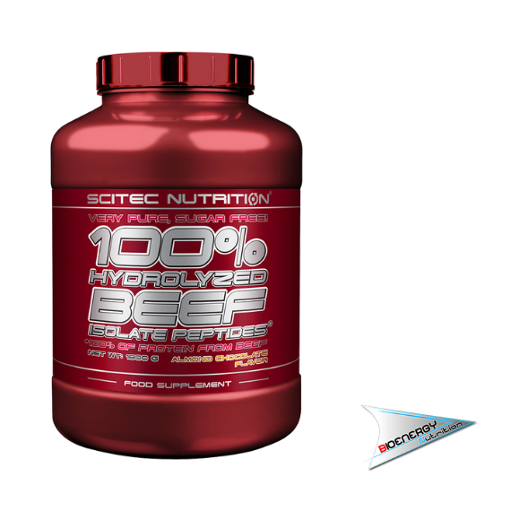 SciTec-100% HYDROLIZED BEEF ISOLATED PEPTIDES  1.800 gr Cioccolato Mandorle  